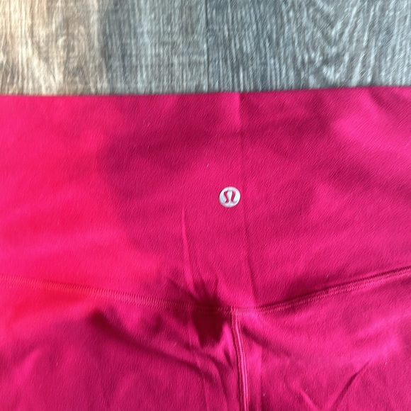 Pink Lululemon align leggings - Like New - Picture 2 of 4